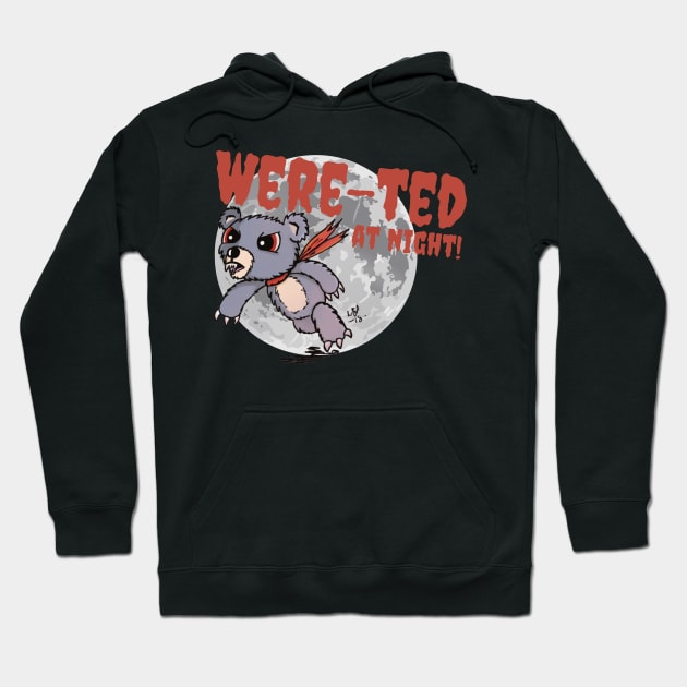 Were-Ted at Night! Hoodie by Alt World Studios